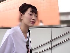 Sexy Asian Amateur Gets His Cock Deep in a Blowjob