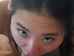 Spying on a Real Asian Webcam Model Makes Me Hard