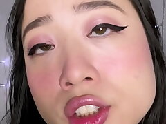 Kimmy Kalani's Face Covered in Cum - ASMR JOI