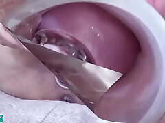 Japanese Mom's G-Spot Pleasure with Dildo and Toy