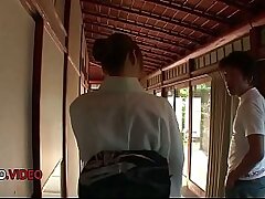 Japanese MILF's Intense Blowjob and Wild F*ck