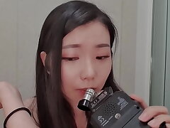 Asian ASMR Ear Licking